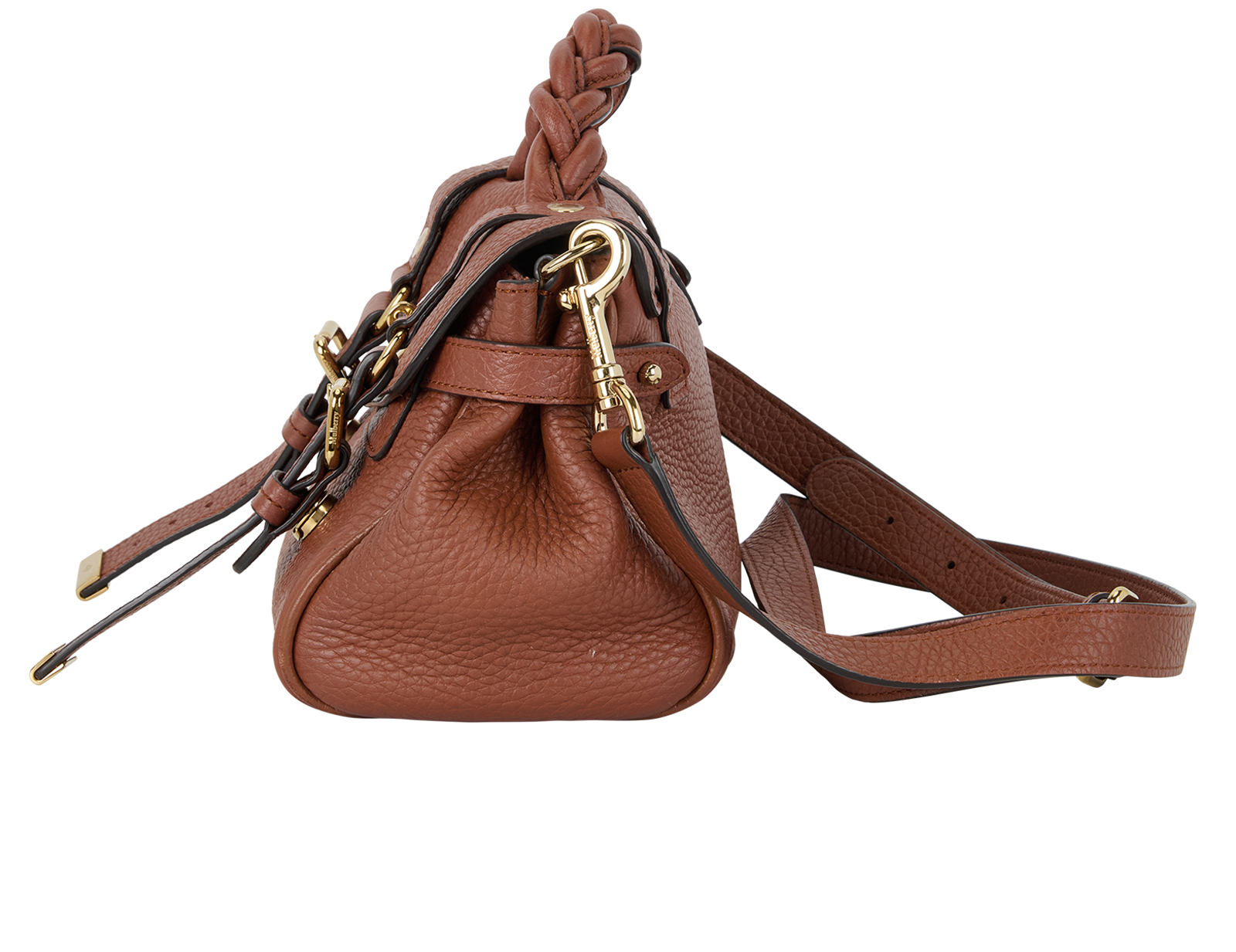 Mini Alexa, &pound;450, Handbags, Brown, Leather, Bottom view